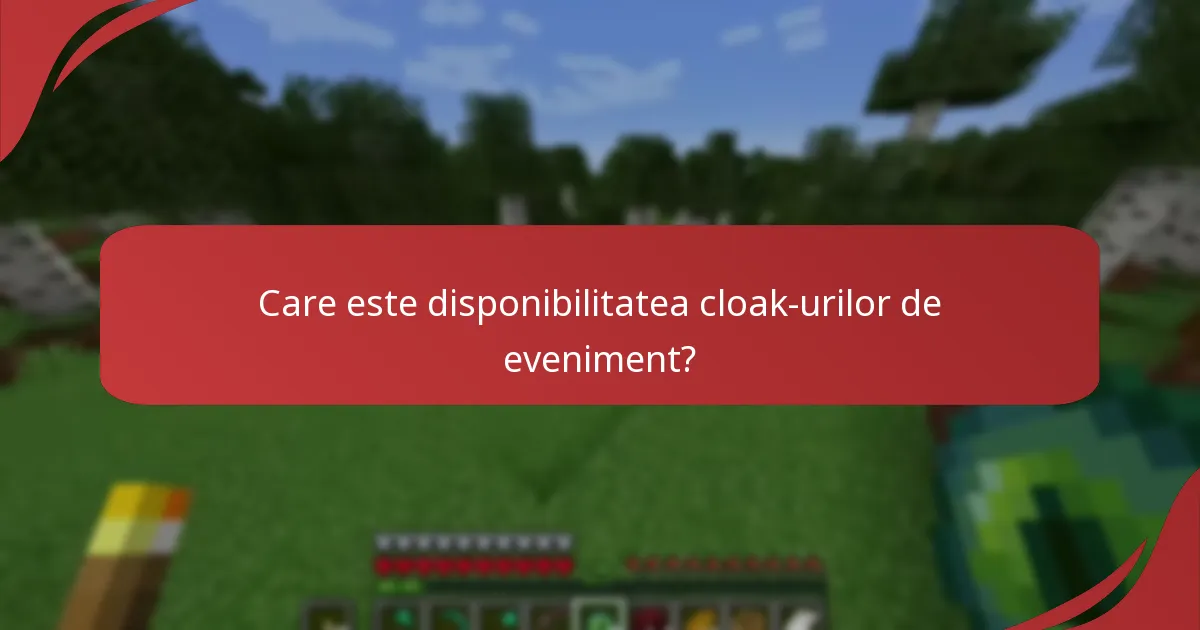 Cum pot jucătorii să obțină cloak-uri de eveniment Minecraft?