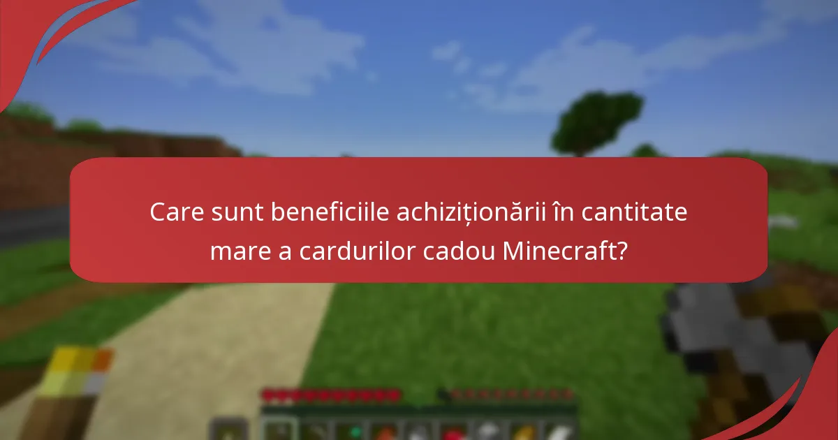 Cum să configurăm un cont de afaceri pentru cardurile cadou Minecraft?