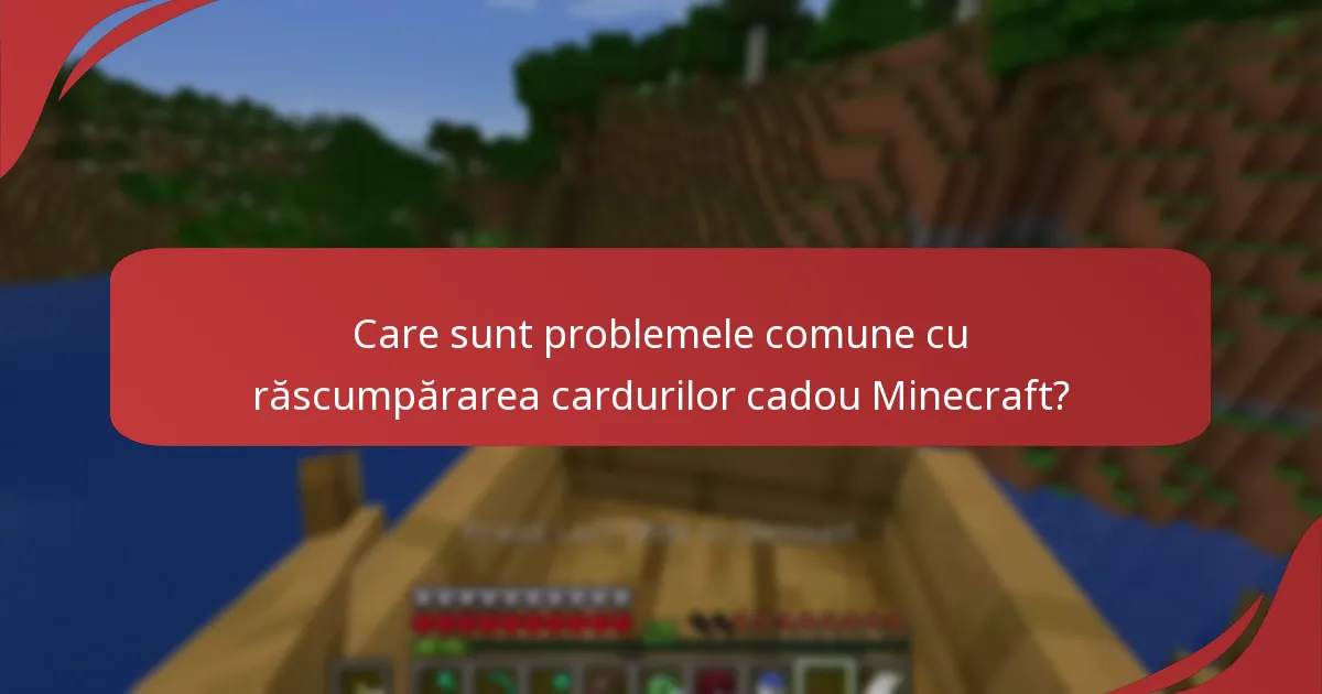 Care sunt limitele codurilor cadou pentru cardurile cadou Minecraft?