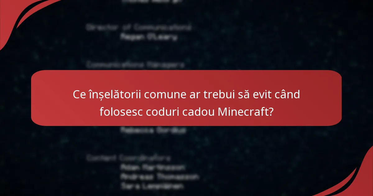 Care sunt implicațiile partajării codurilor cadou Minecraft?
