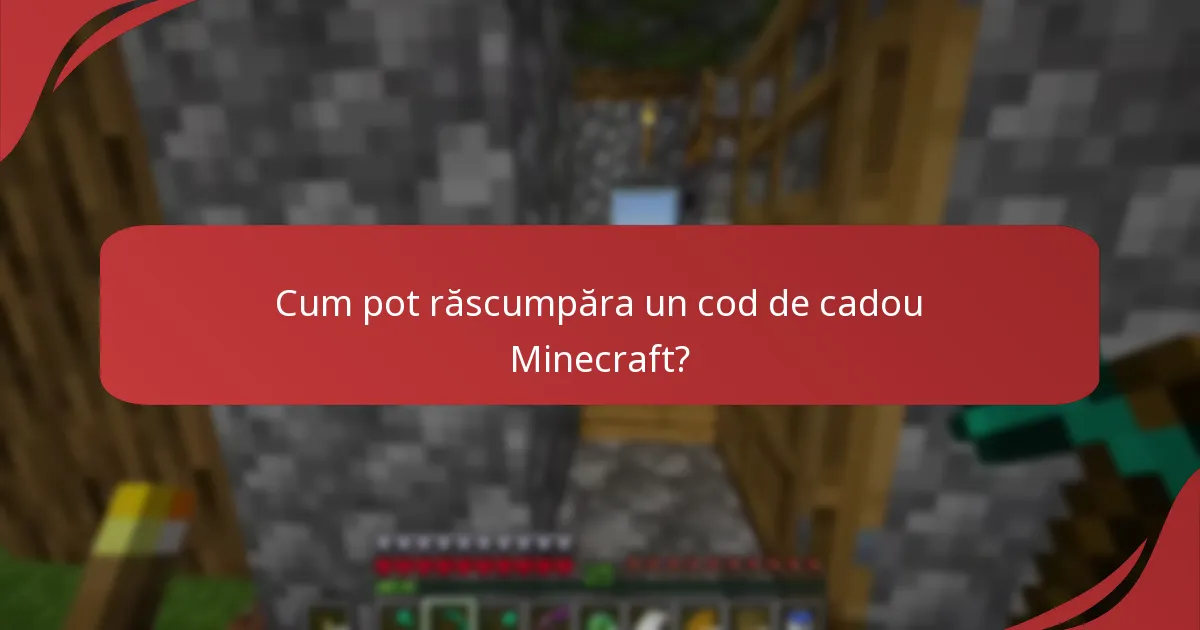 Care este disponibilitatea articolelor răscumpărabile cu codurile de cadou Minecraft?